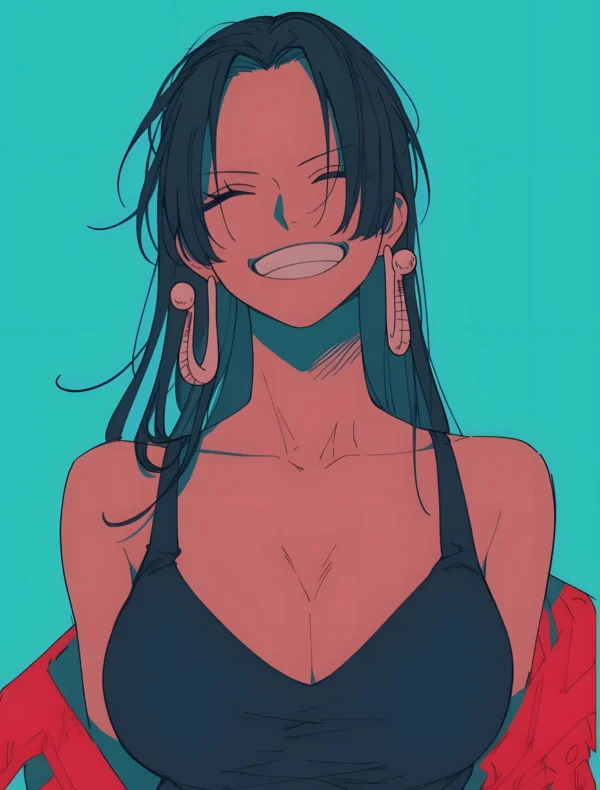 Boa Hancock Metal Art Print | Screen Wall
